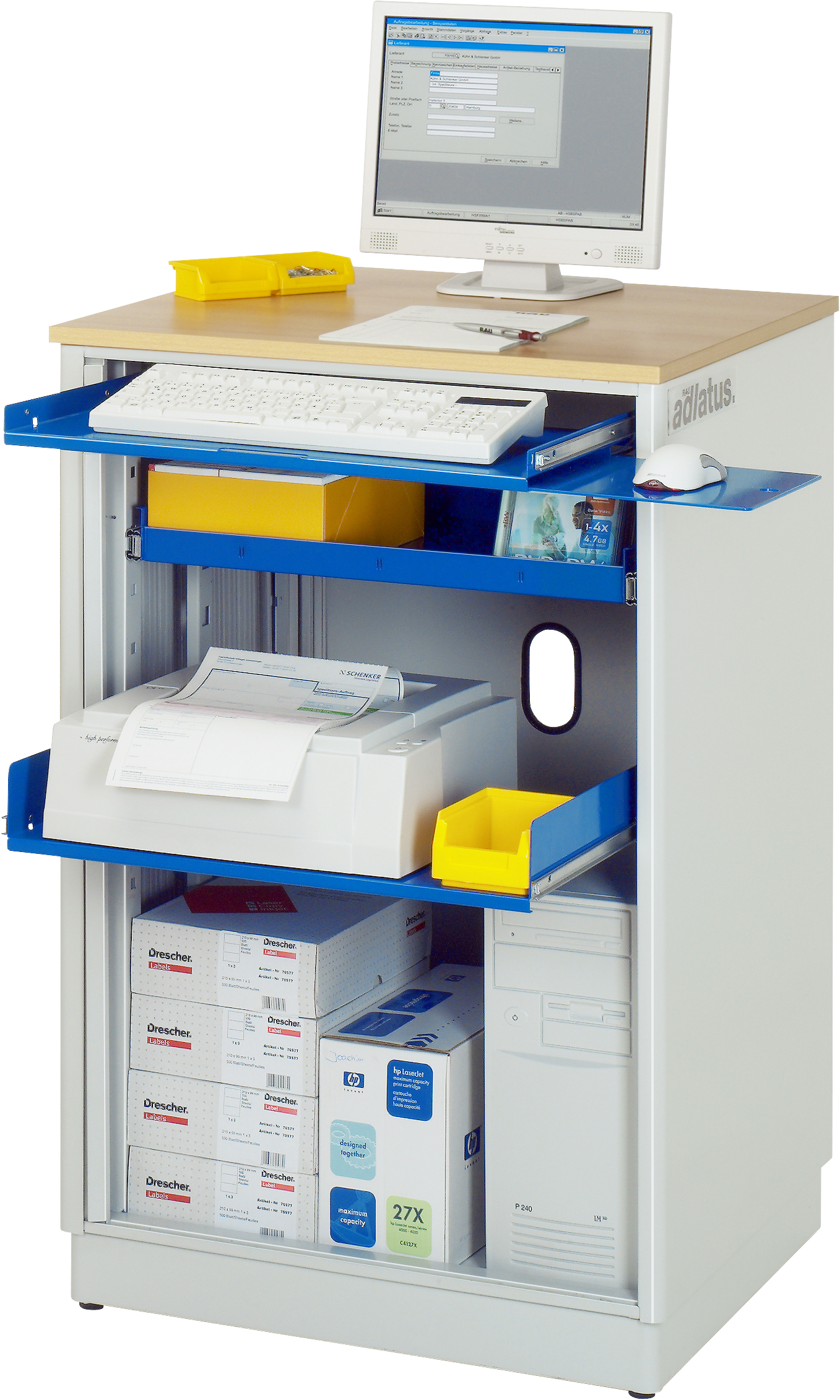 Computer-Station Modell 2000