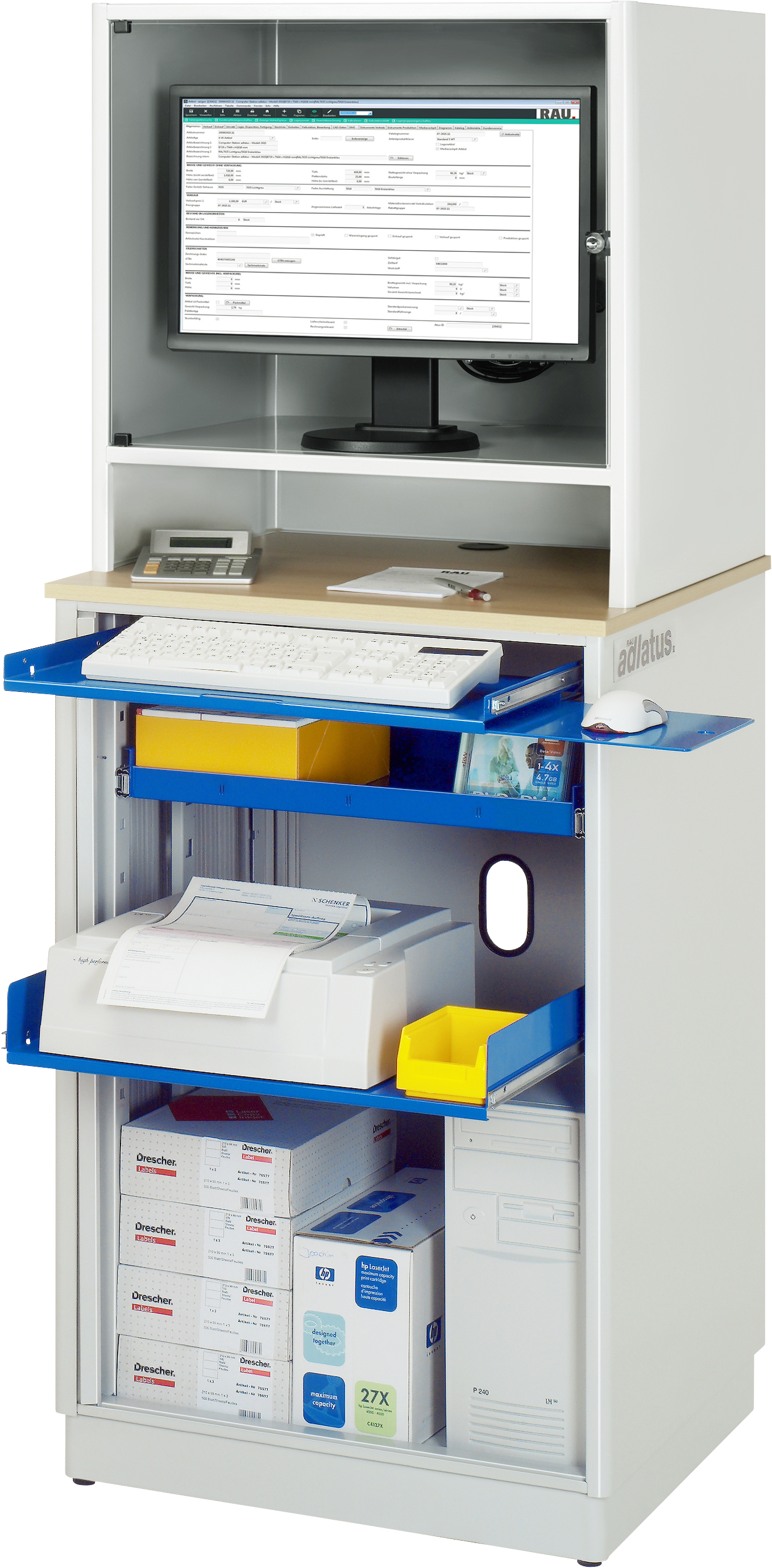 Computer-Station Modell 2025