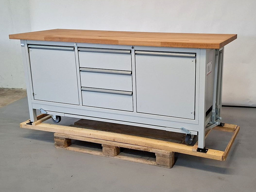 Absenkbare Werkbank Serie 8000